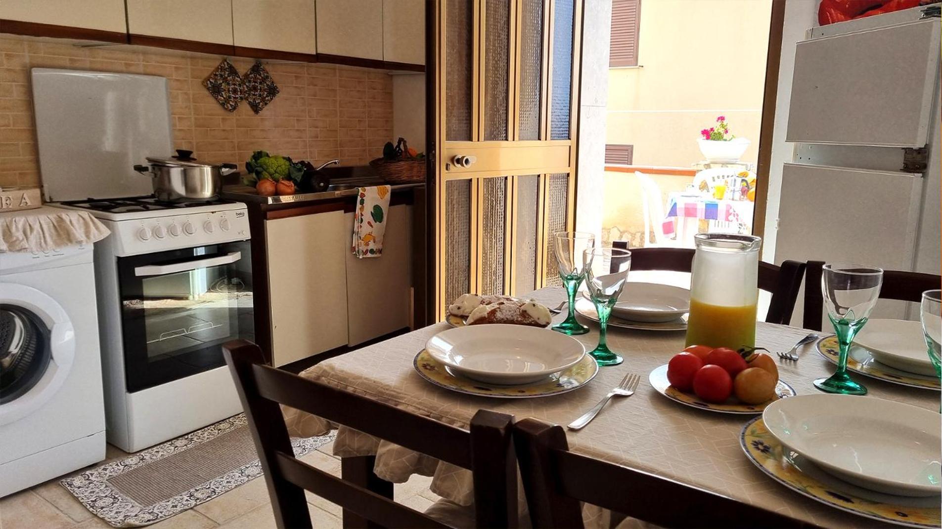 Casa Vacanza Vista Mare Custonaci Eksteriør bilde